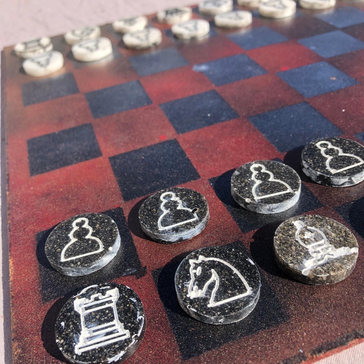 Chess Set - Furnace Ember