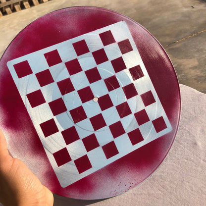 Vinyl Chess Set - Violet Chrome