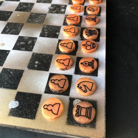 Chess Set - Orange Dusk