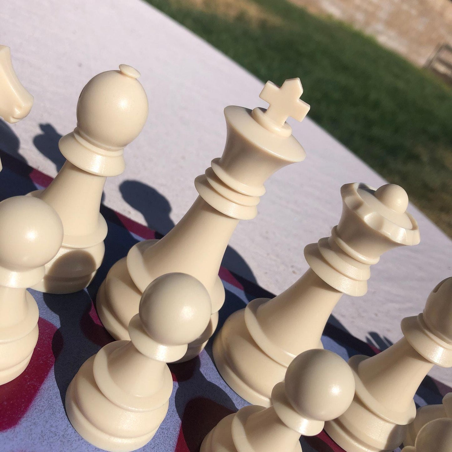 Large Chess Set - Purple Violet