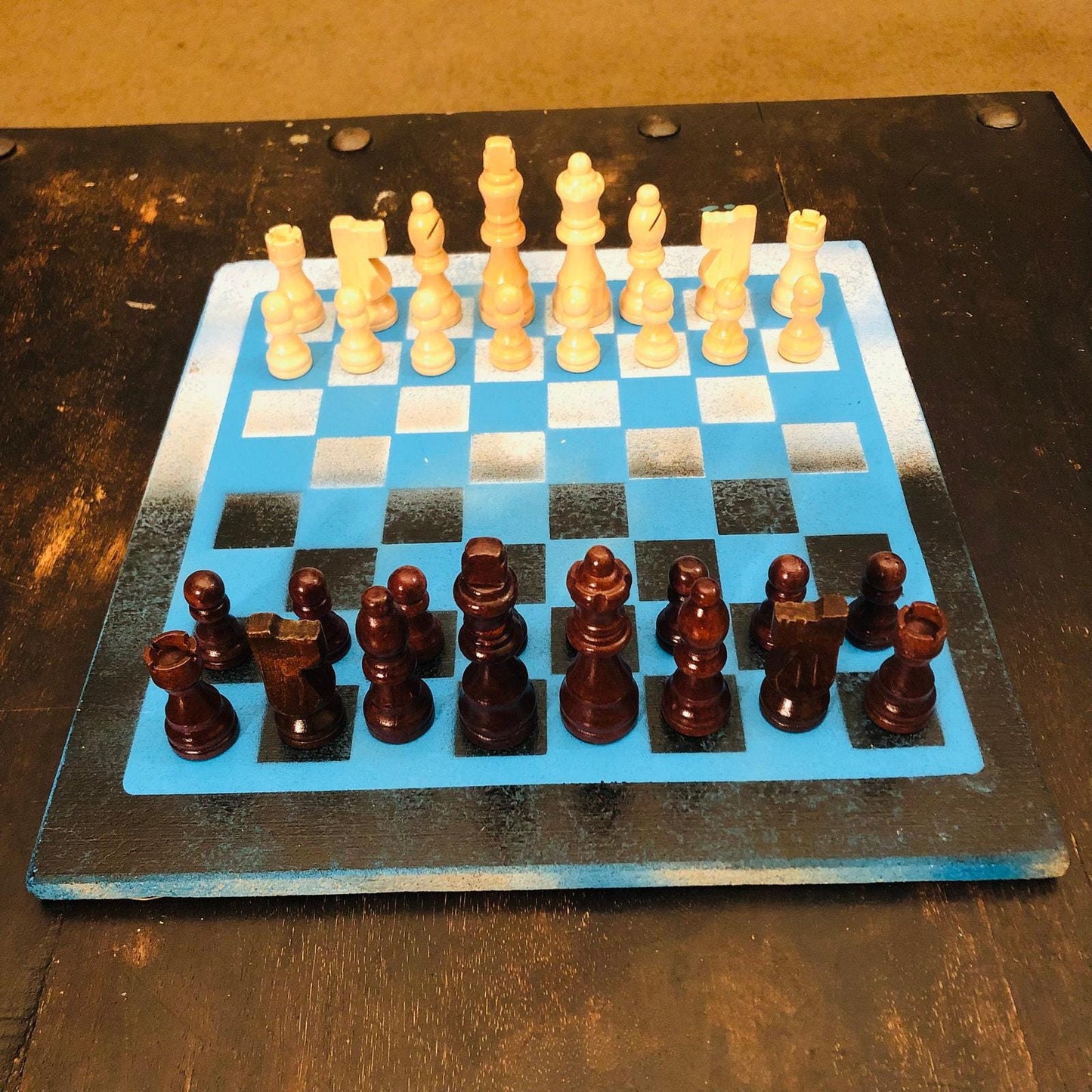 Chess Set - Blue Shade Edition