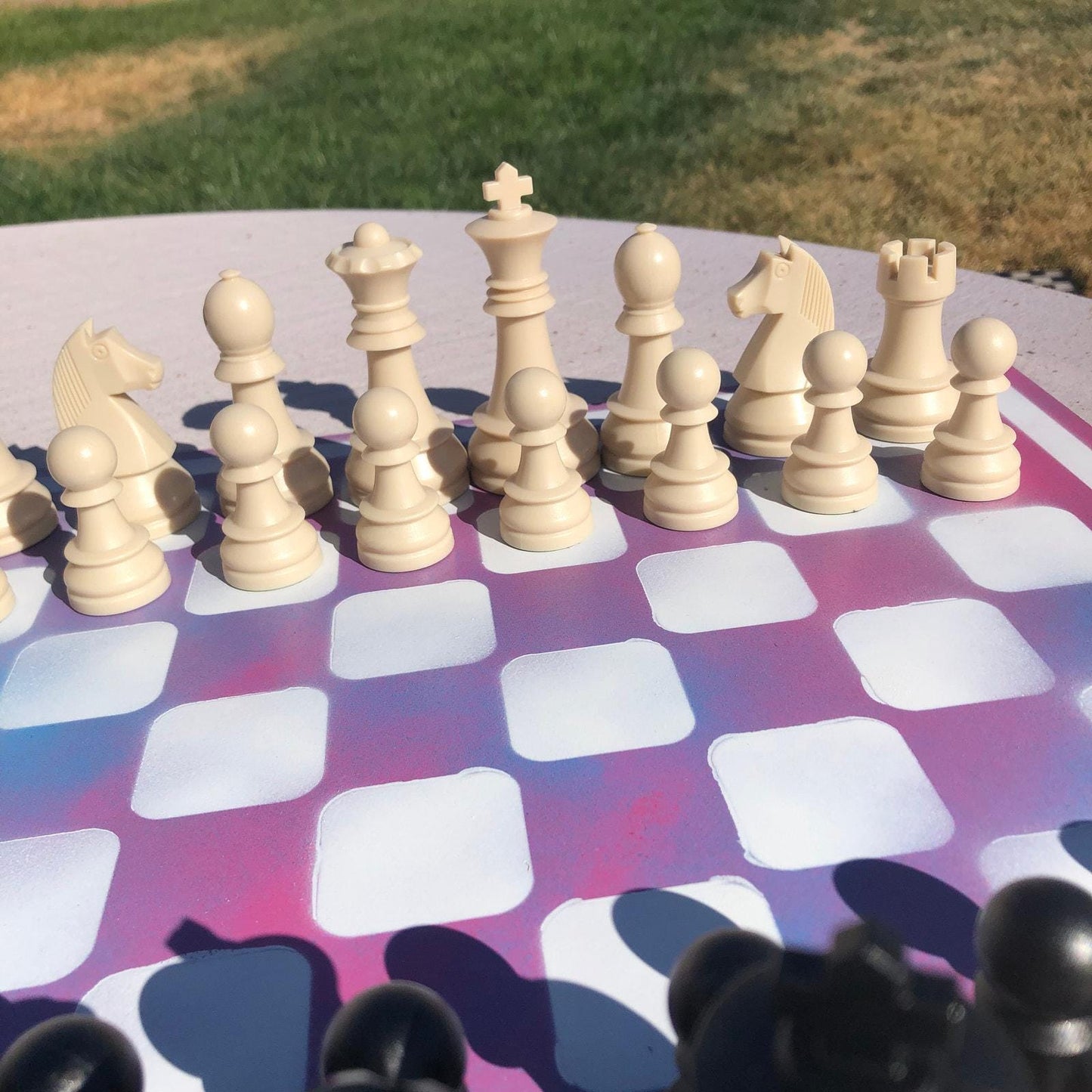 Large Chess Set - Piñata Pink