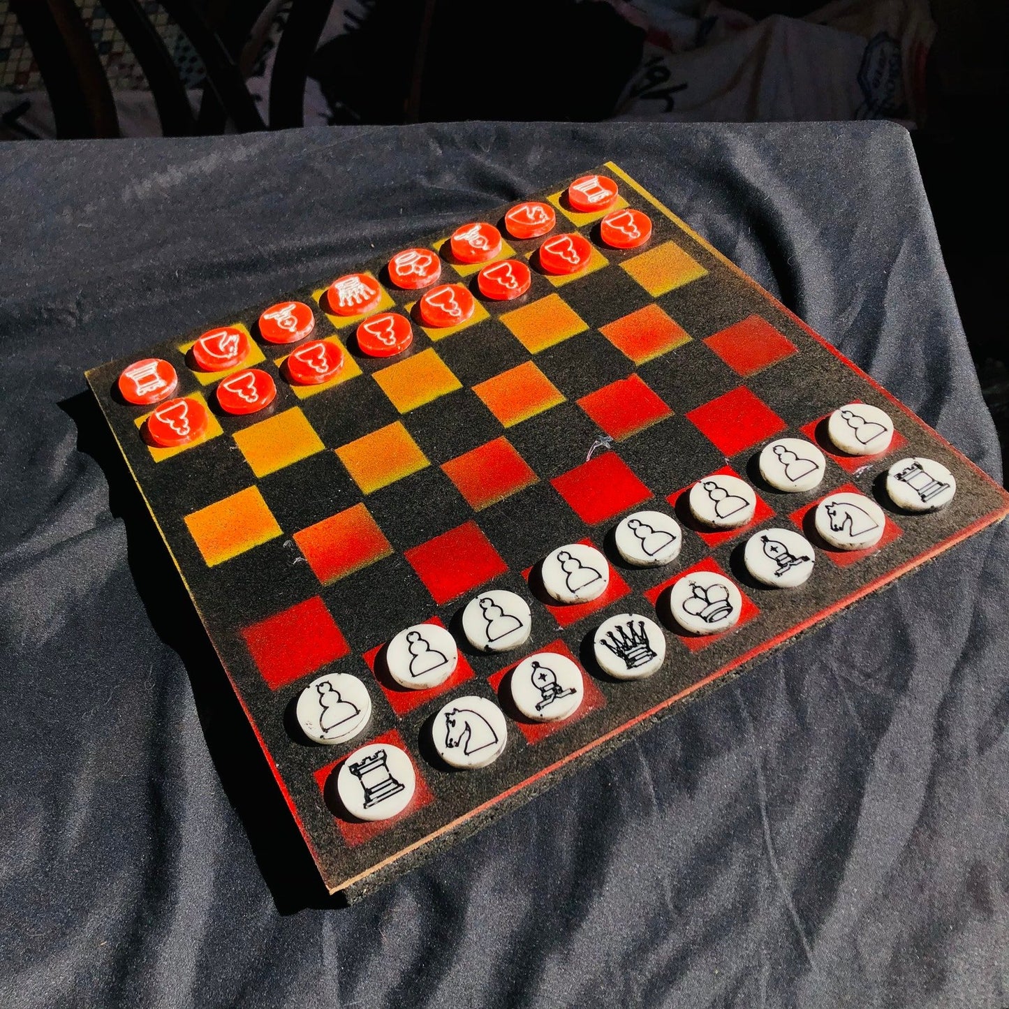 Chess Set - Fire Ember