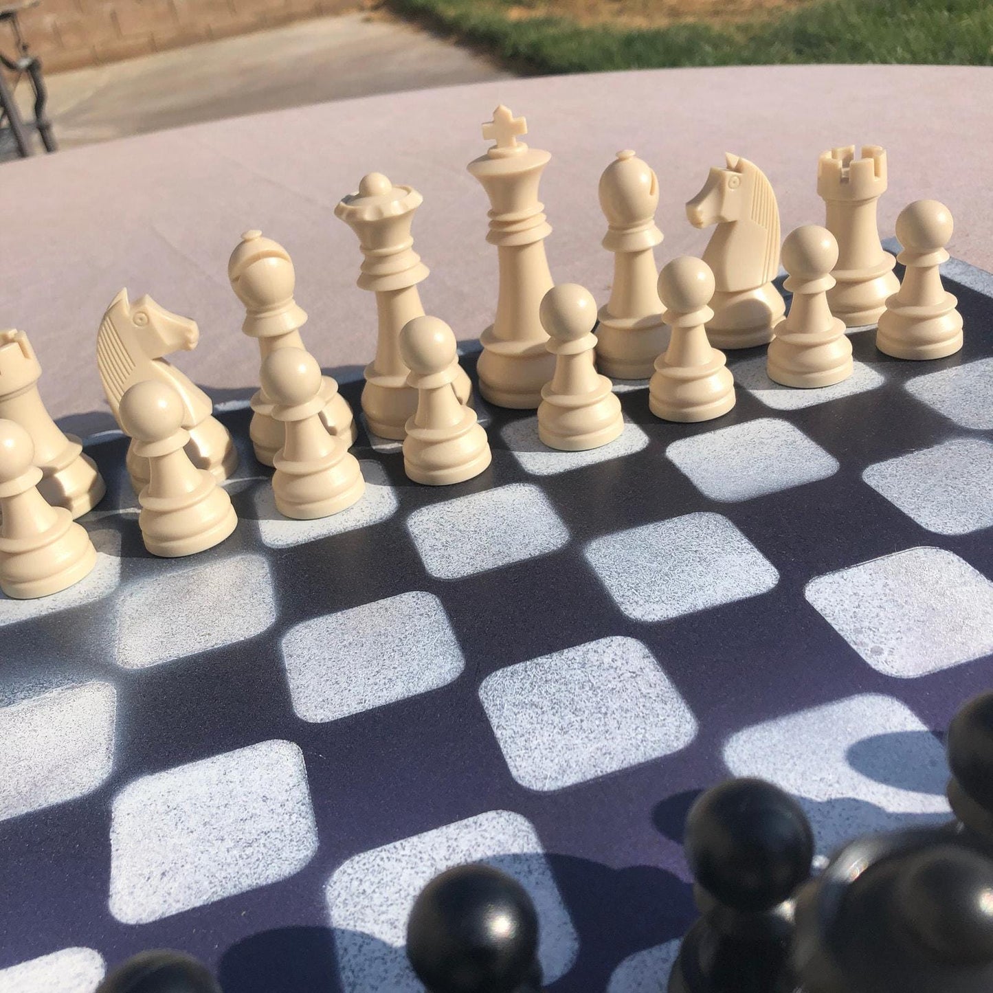 Large Chess Set - Purple Mix