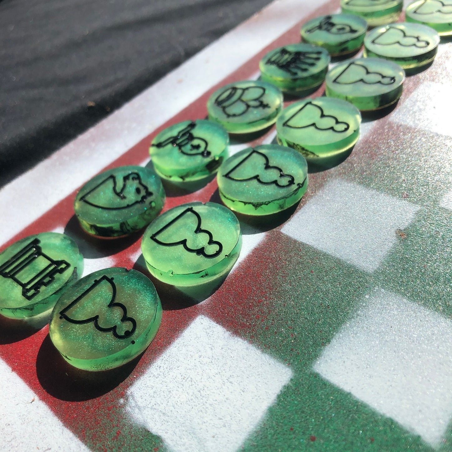 Chess Set - Kenya Flag Edition