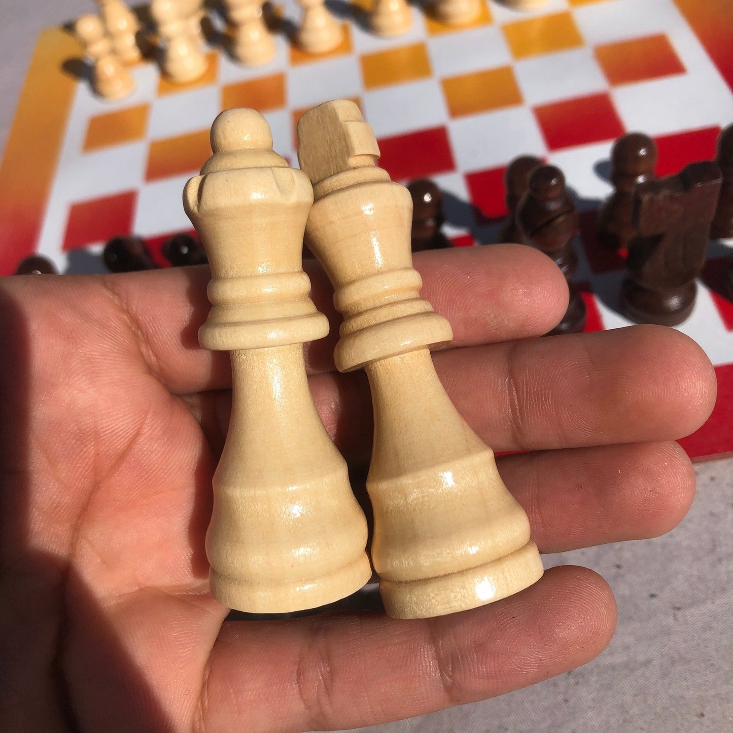 Chess Set - Sunset Horizon