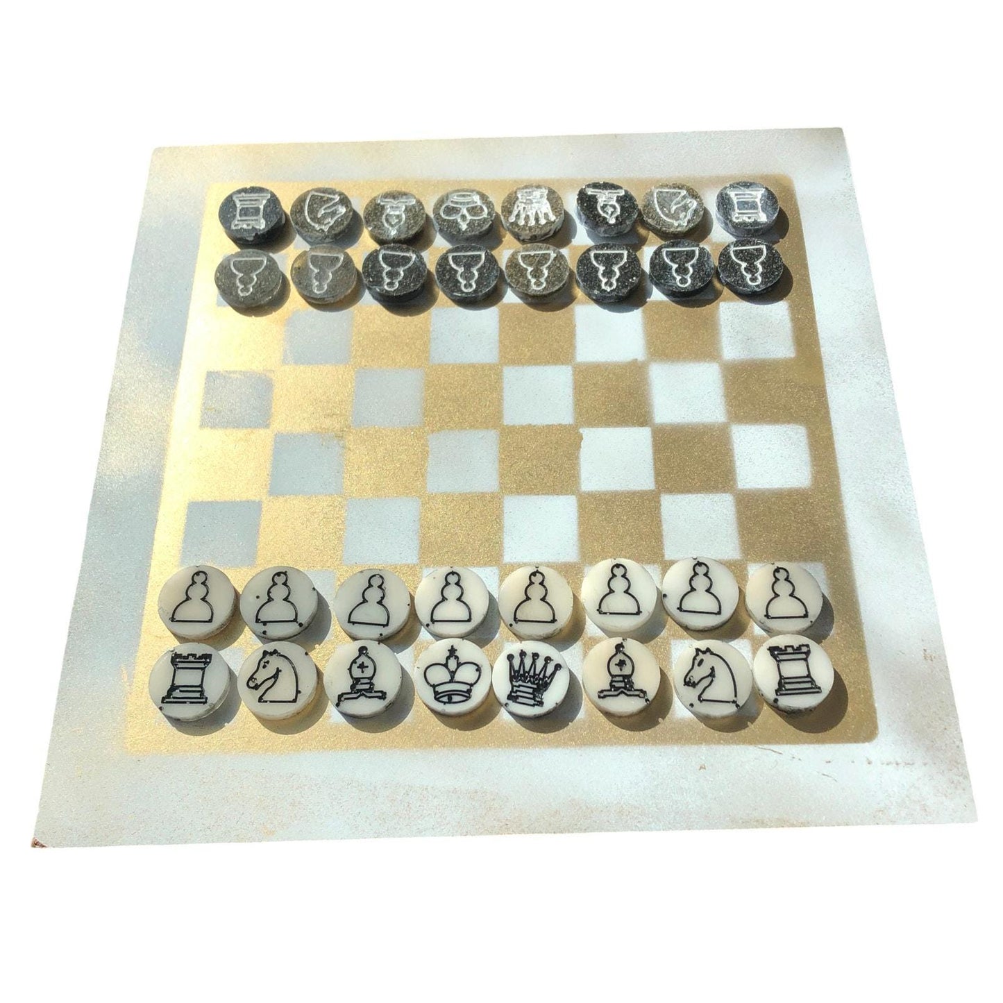 Chess Set - Shine Gold Edition