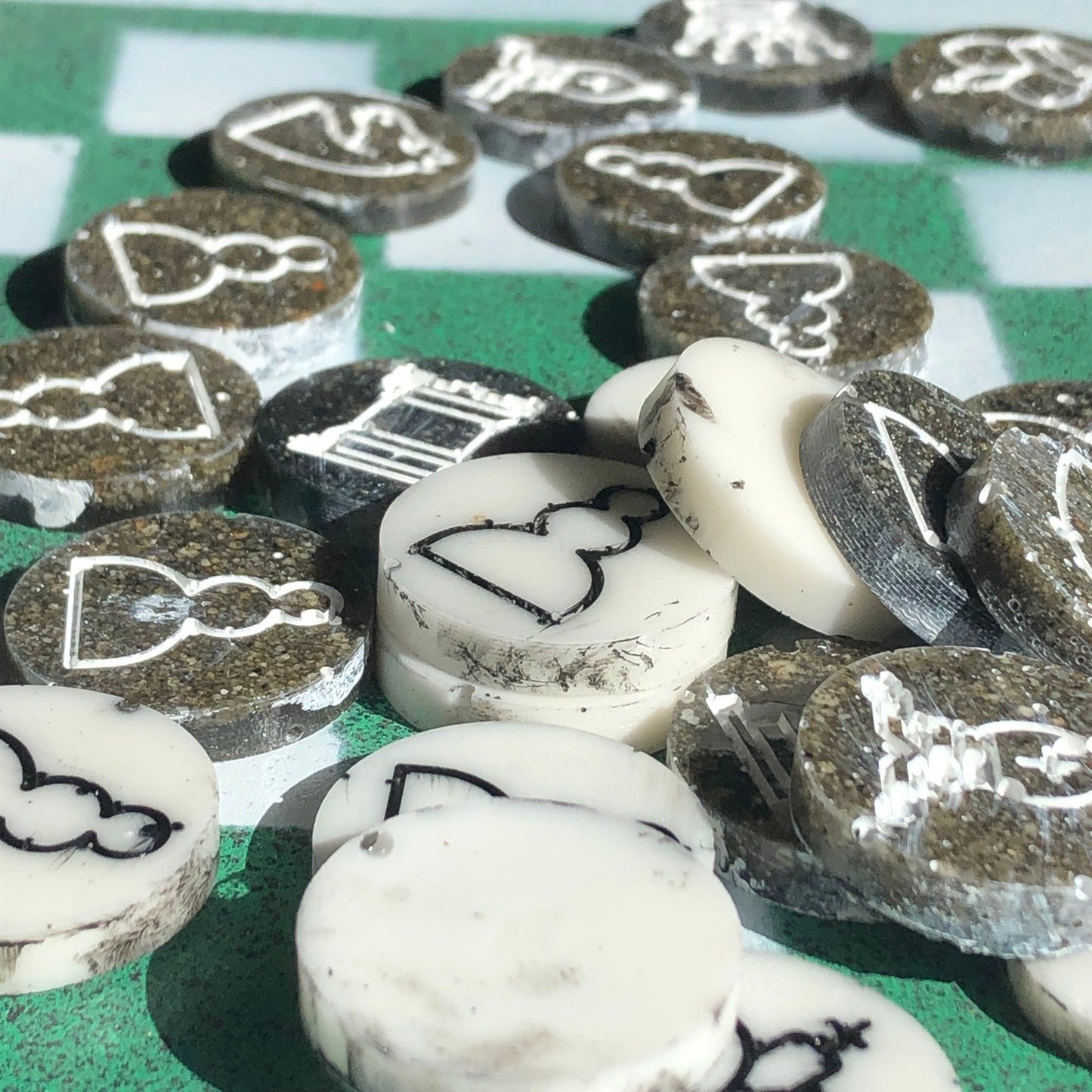 Chess Set - Turf Green