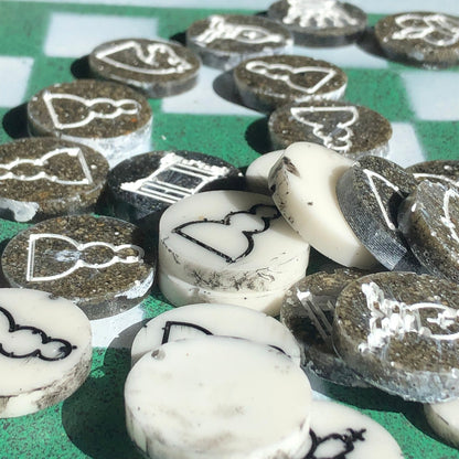 Chess Set - Turf Green