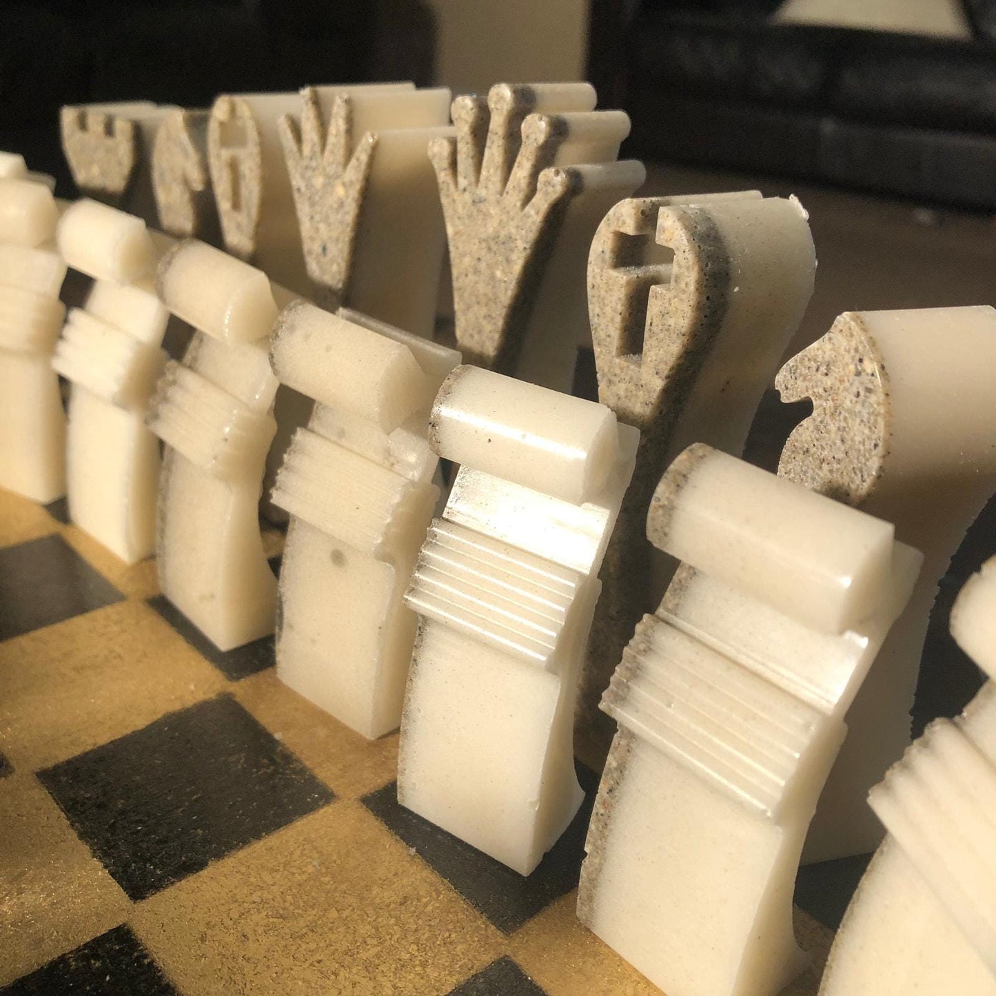 Chess Set - Gold & Black Royal Edition