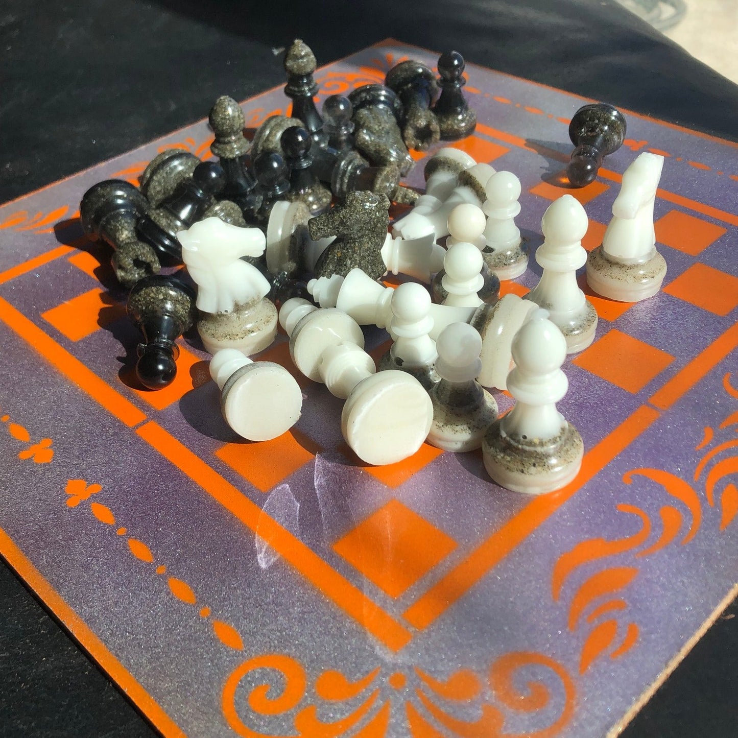 Chess Set - Orange Space