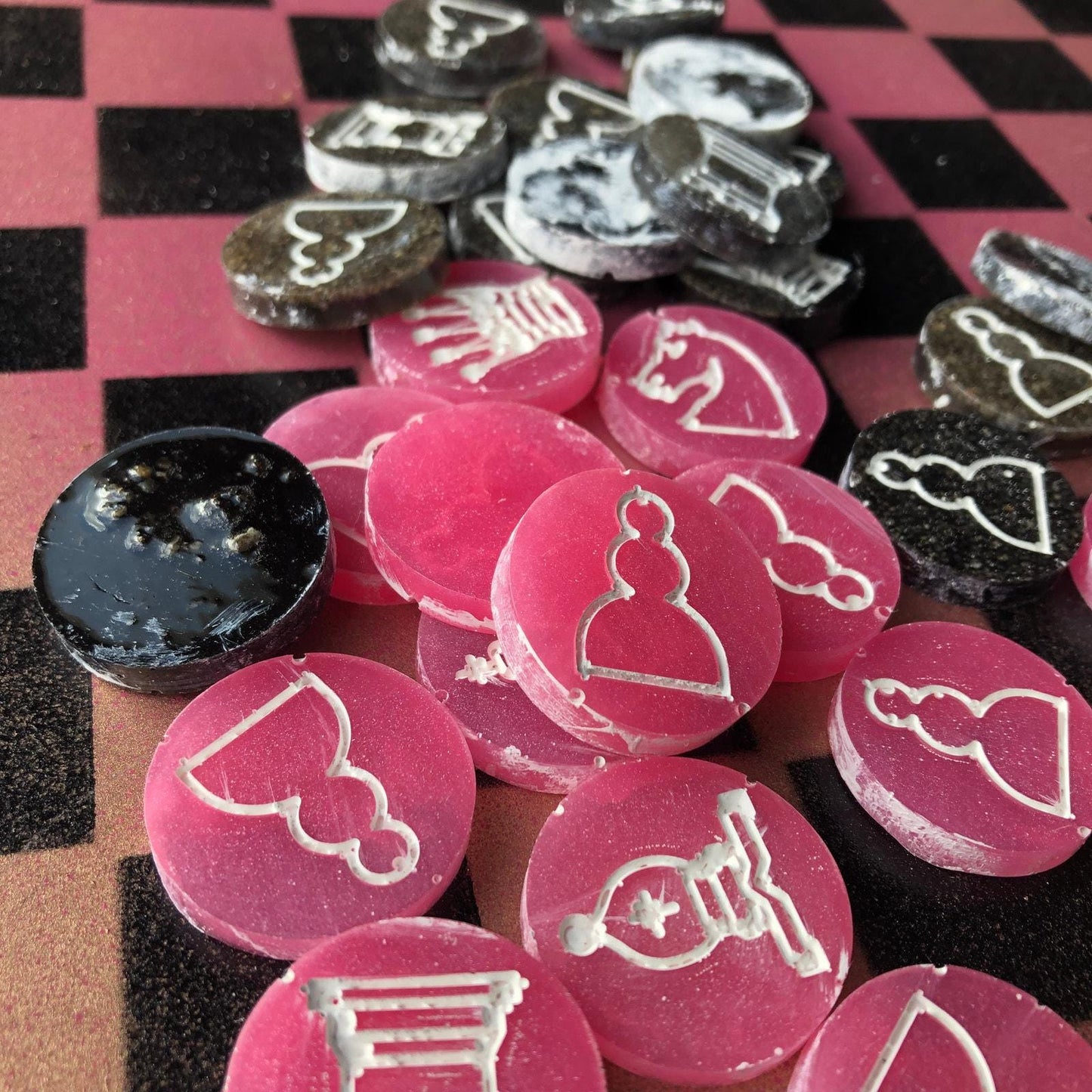 Chess Set - Settled Pink