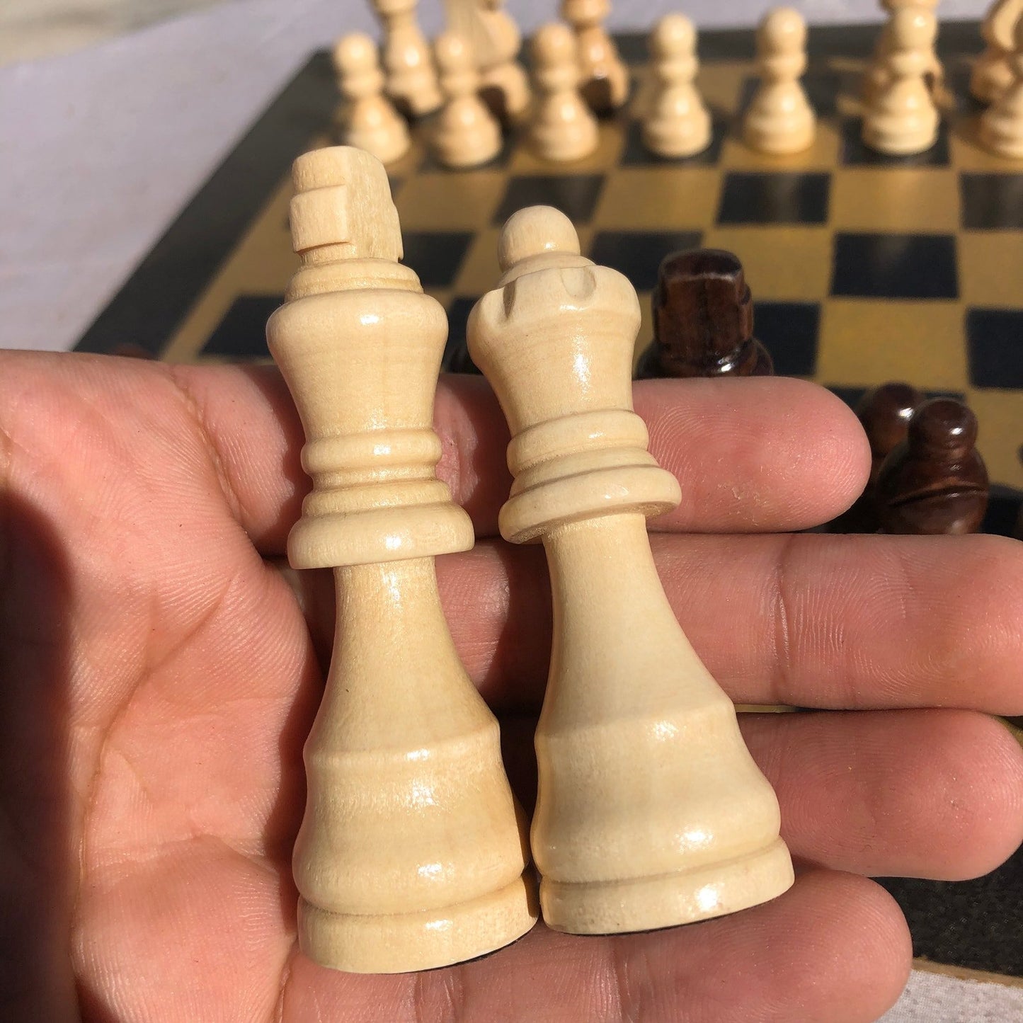 Chess Set - Golden Black