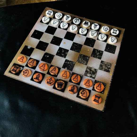 Chess Set - Orange Dusk