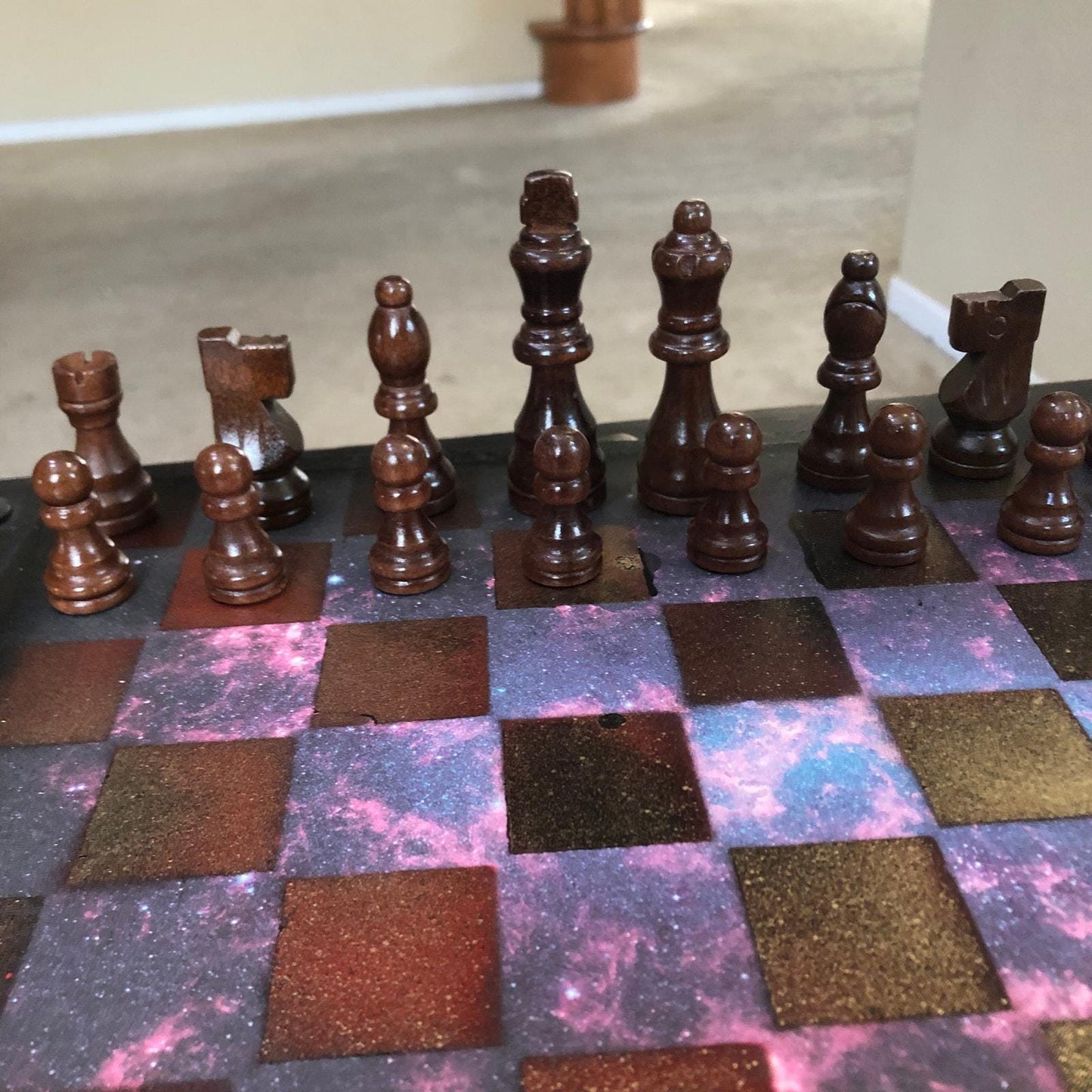 Scrapbook Chess Set - Purple Void