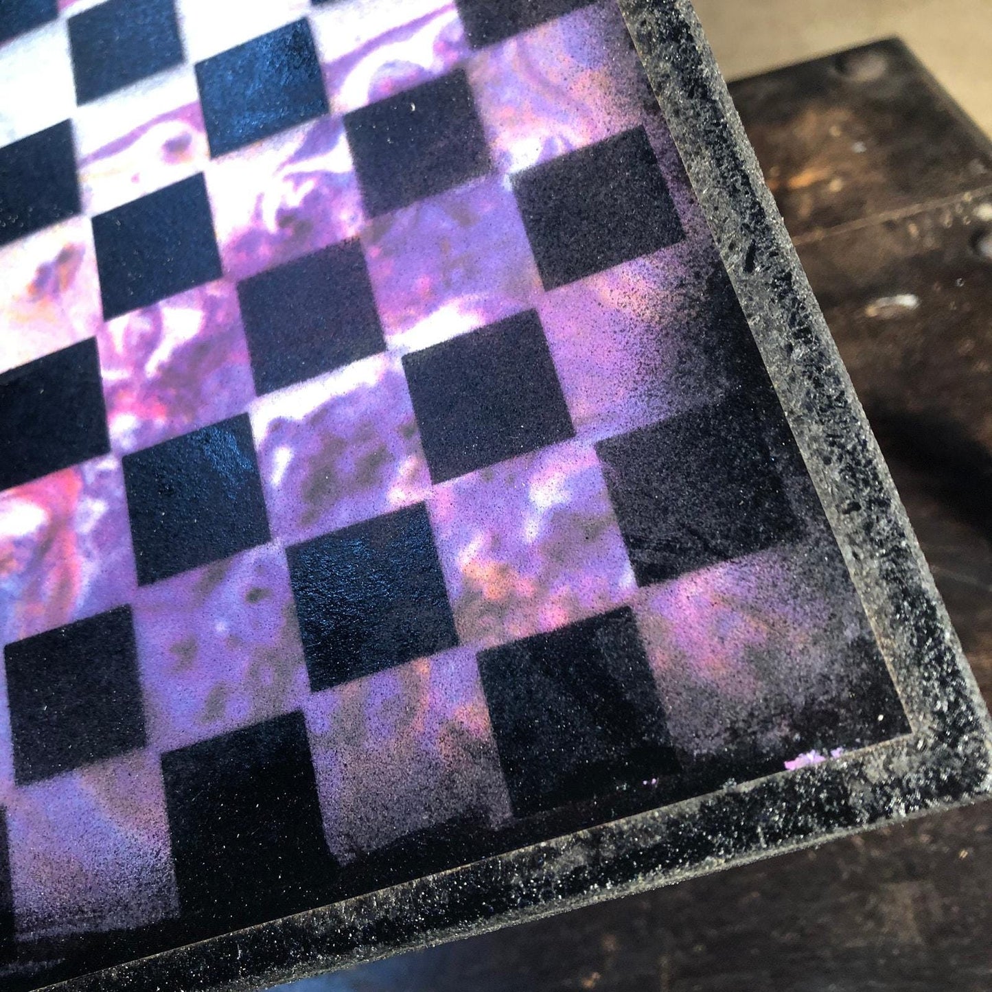 Scrapbook Chess Set - Purple Space