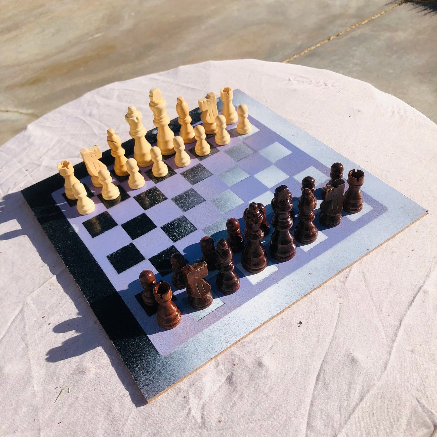 Chess Set - Purple Mist