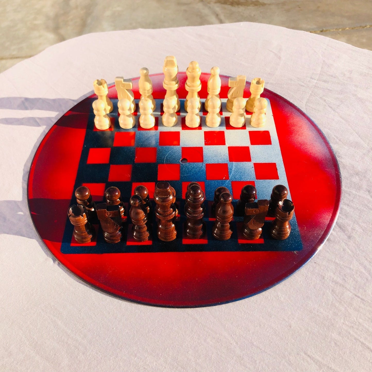 Vinyl Chess Set -  Rad Space Haze