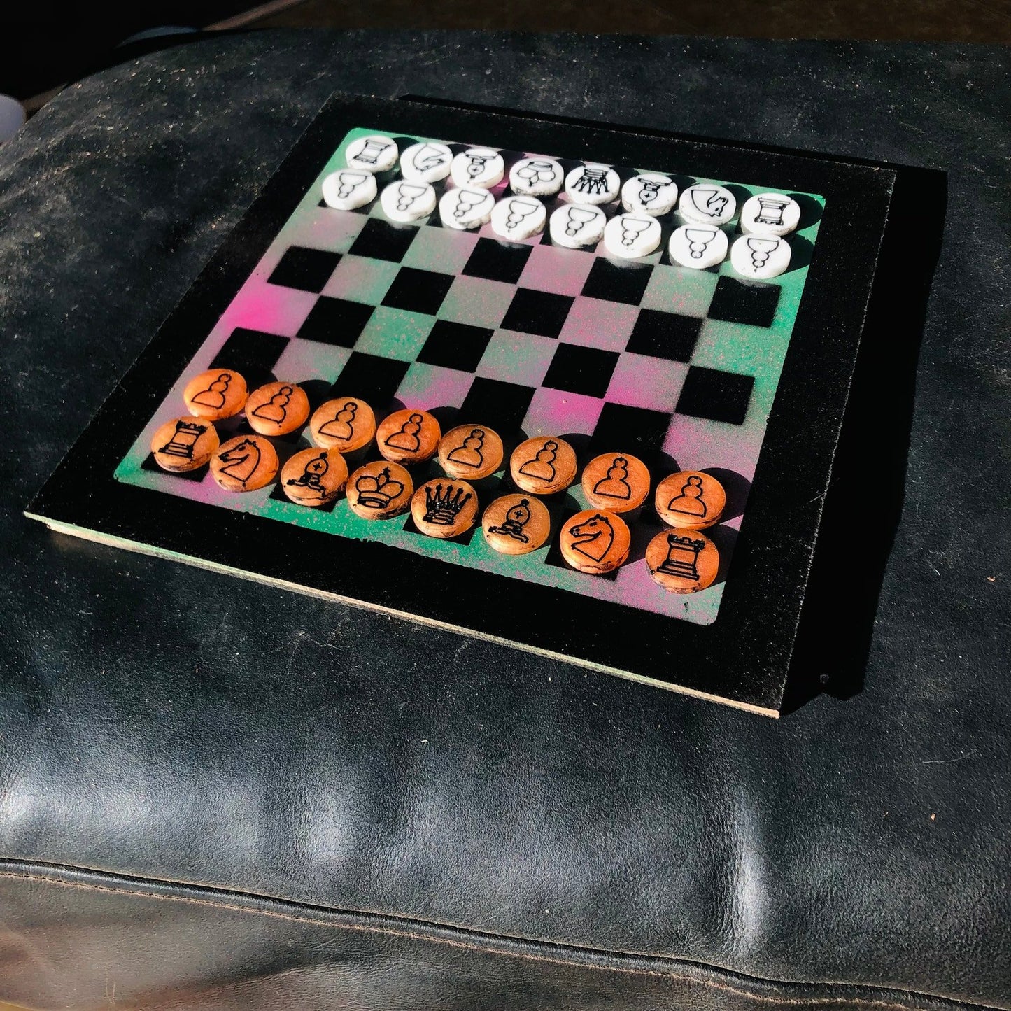 Chess Set - Midnight Miami