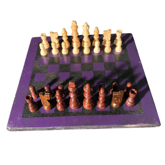 Chess Set - Dark Purple