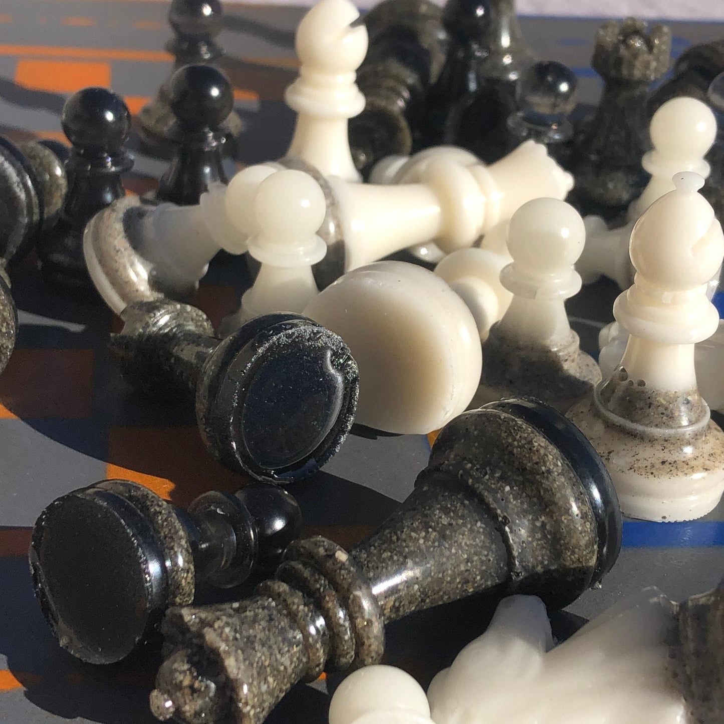 Chess Set - Dark Knight Gray