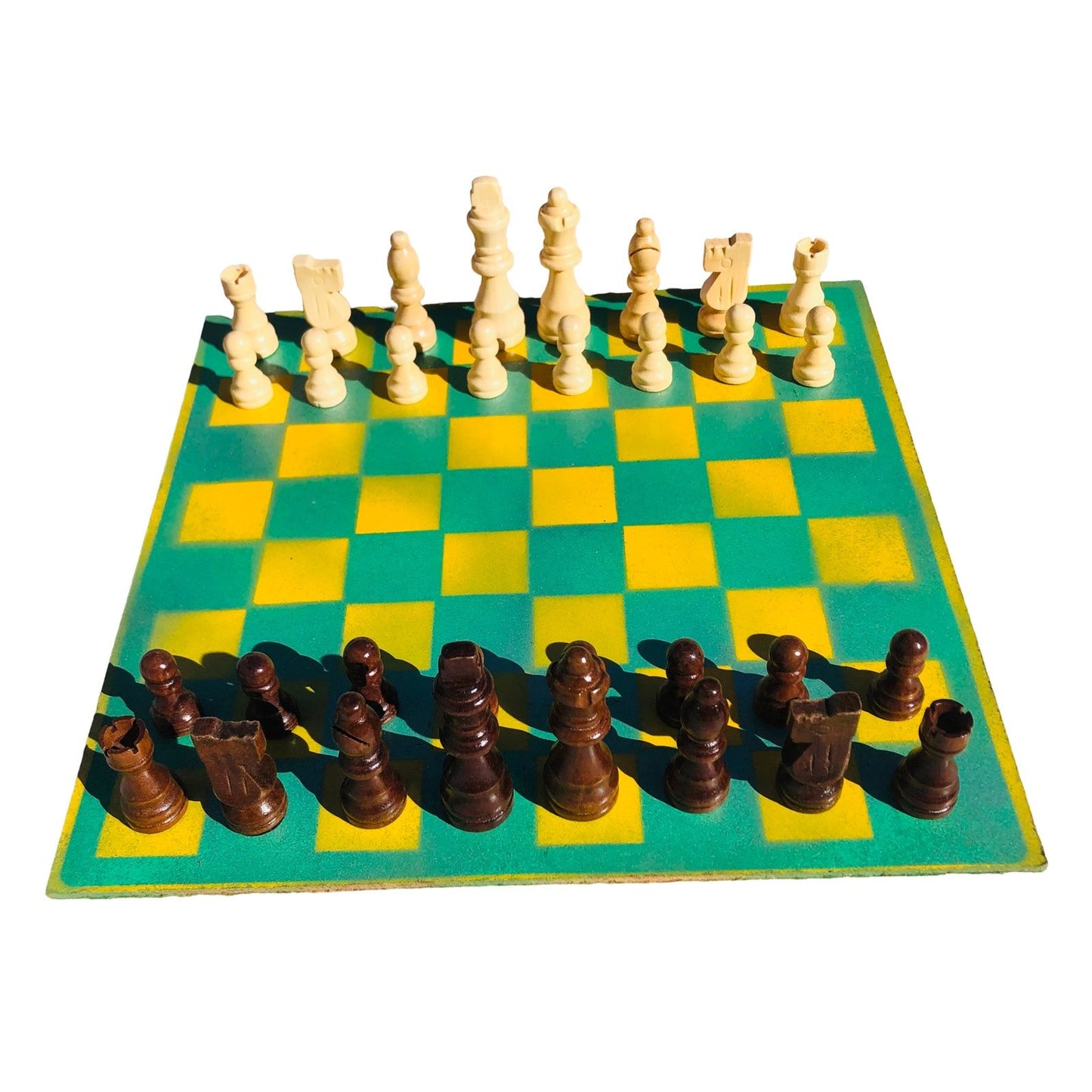 Chess Set - Cheesehead Edition