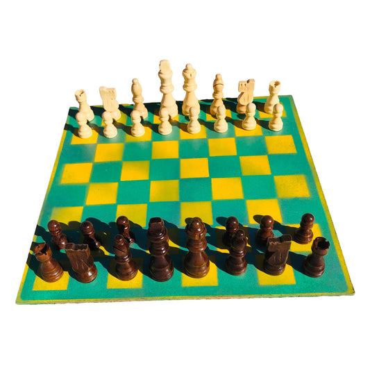 Chess Set - Cheesehead Edition