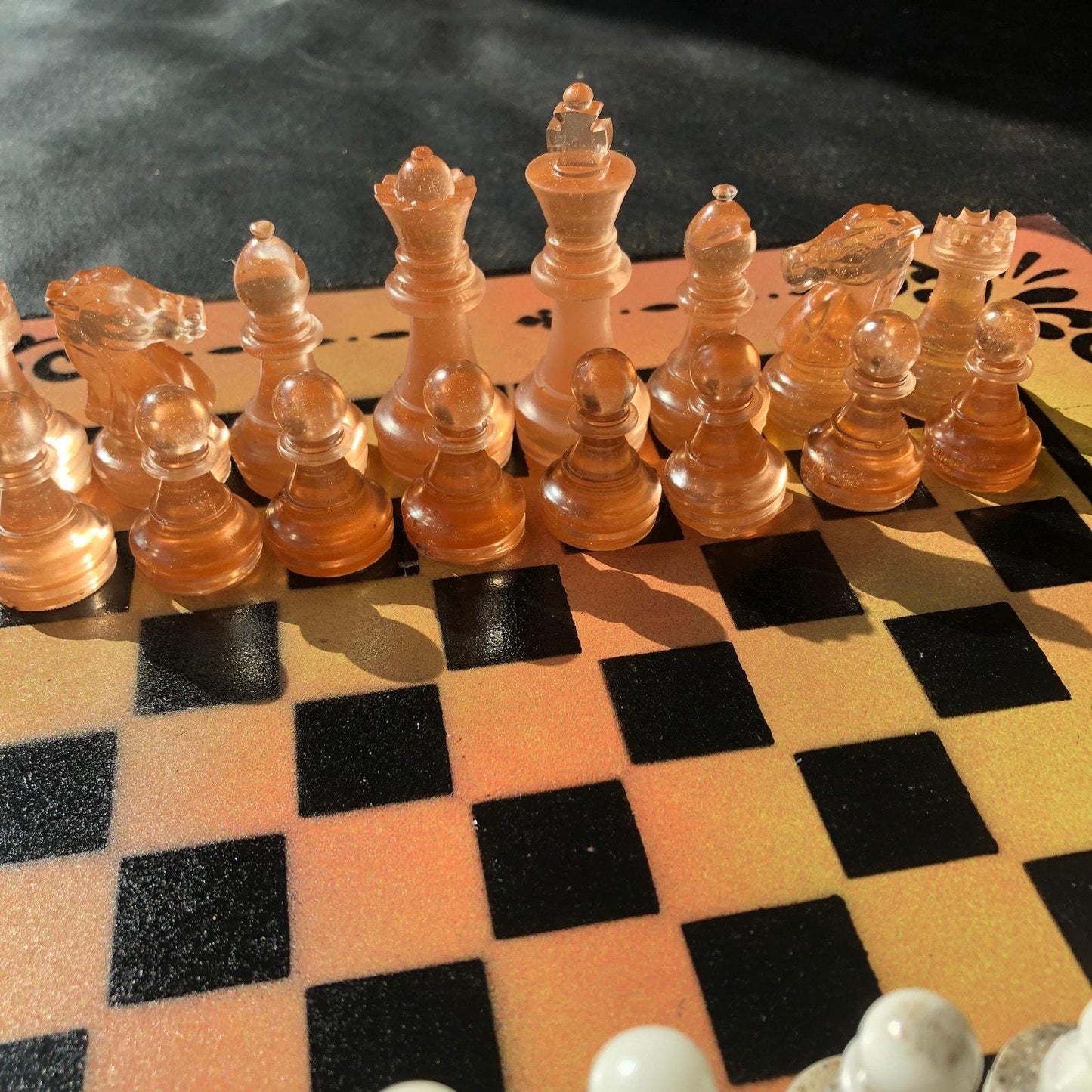 Chess Set - Sun Gold Royal