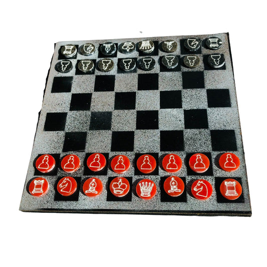 Chess Set - Speckled Knight