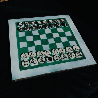 Chess Set - Turf Green