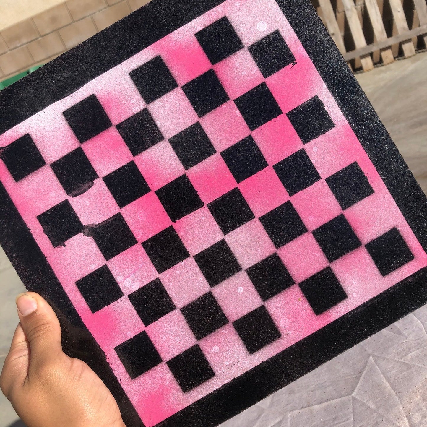 Chess Set - Classic Pink