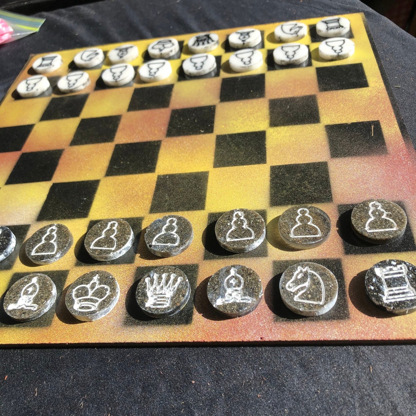 Chess Set - Spoiled Yellow