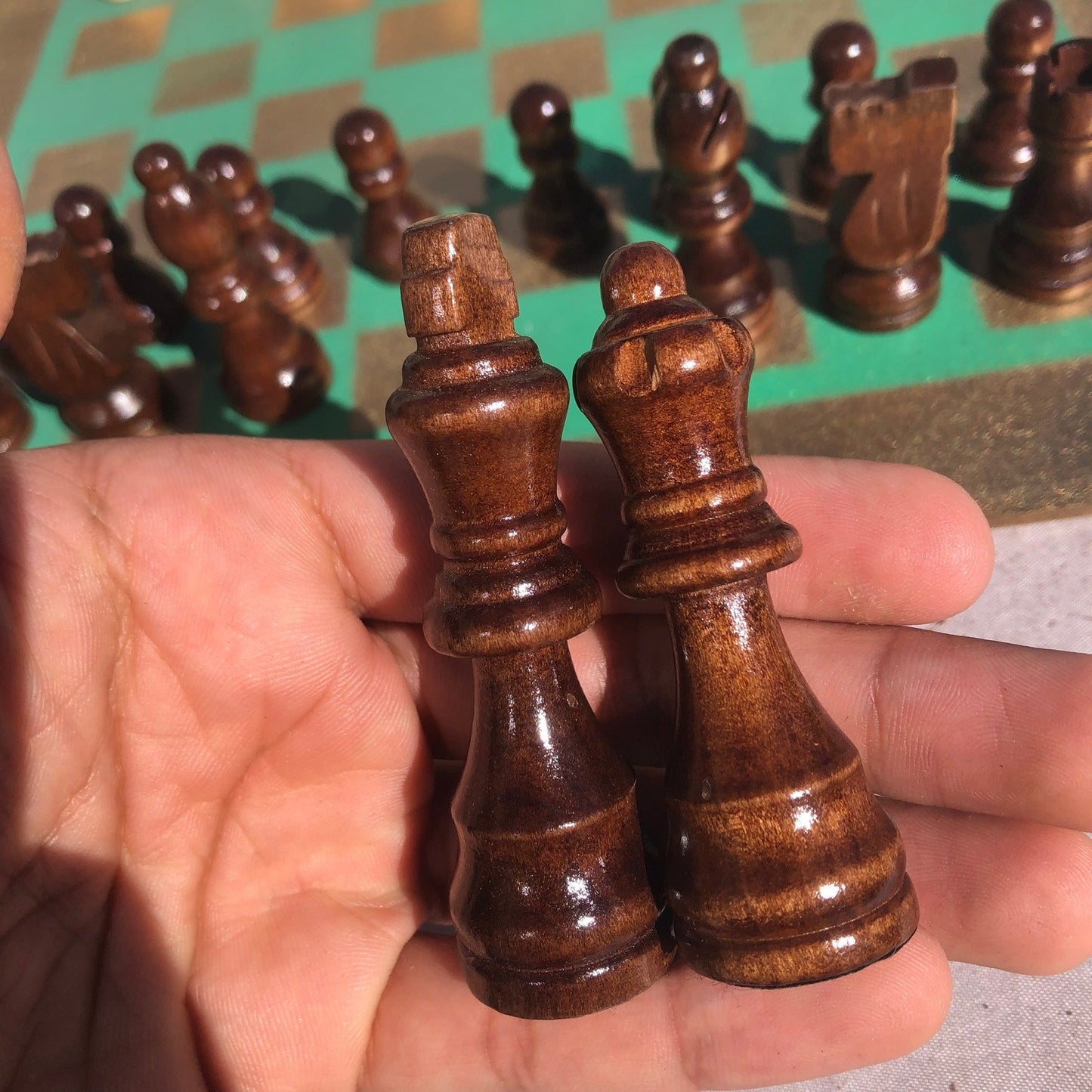 Chess Set - Golden Turf