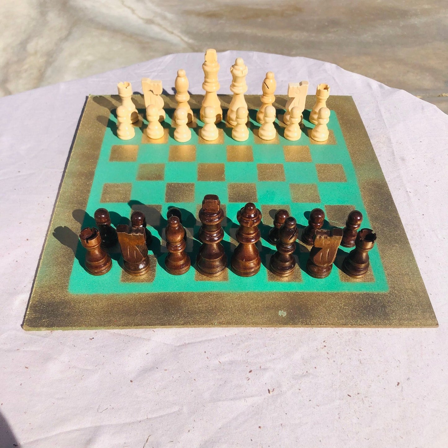 Chess Set - Golden Turf