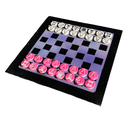 Chess Set - Pure Purple