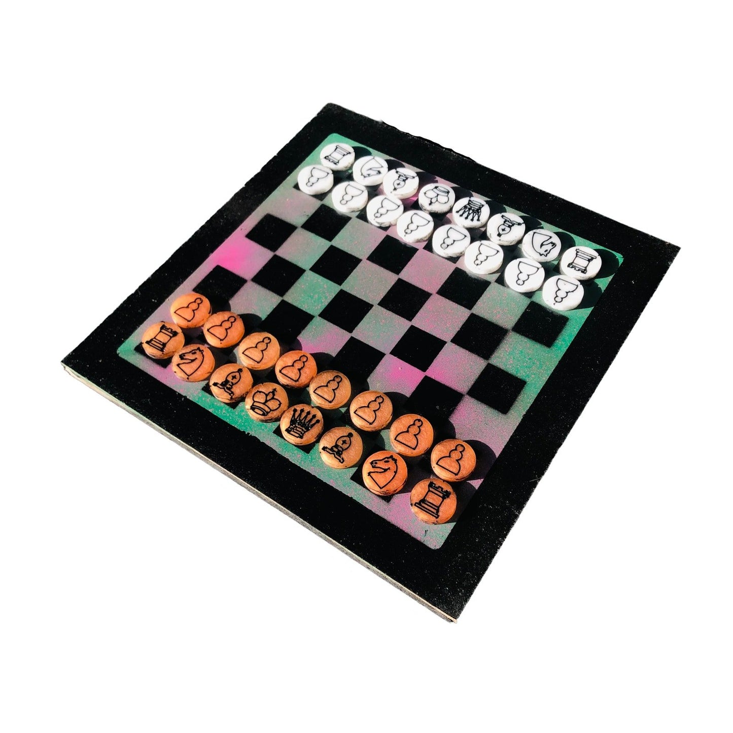 Chess Set - Midnight Miami