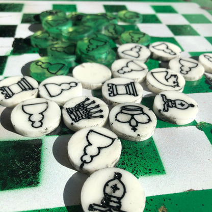 Chess Set - Speedy Green